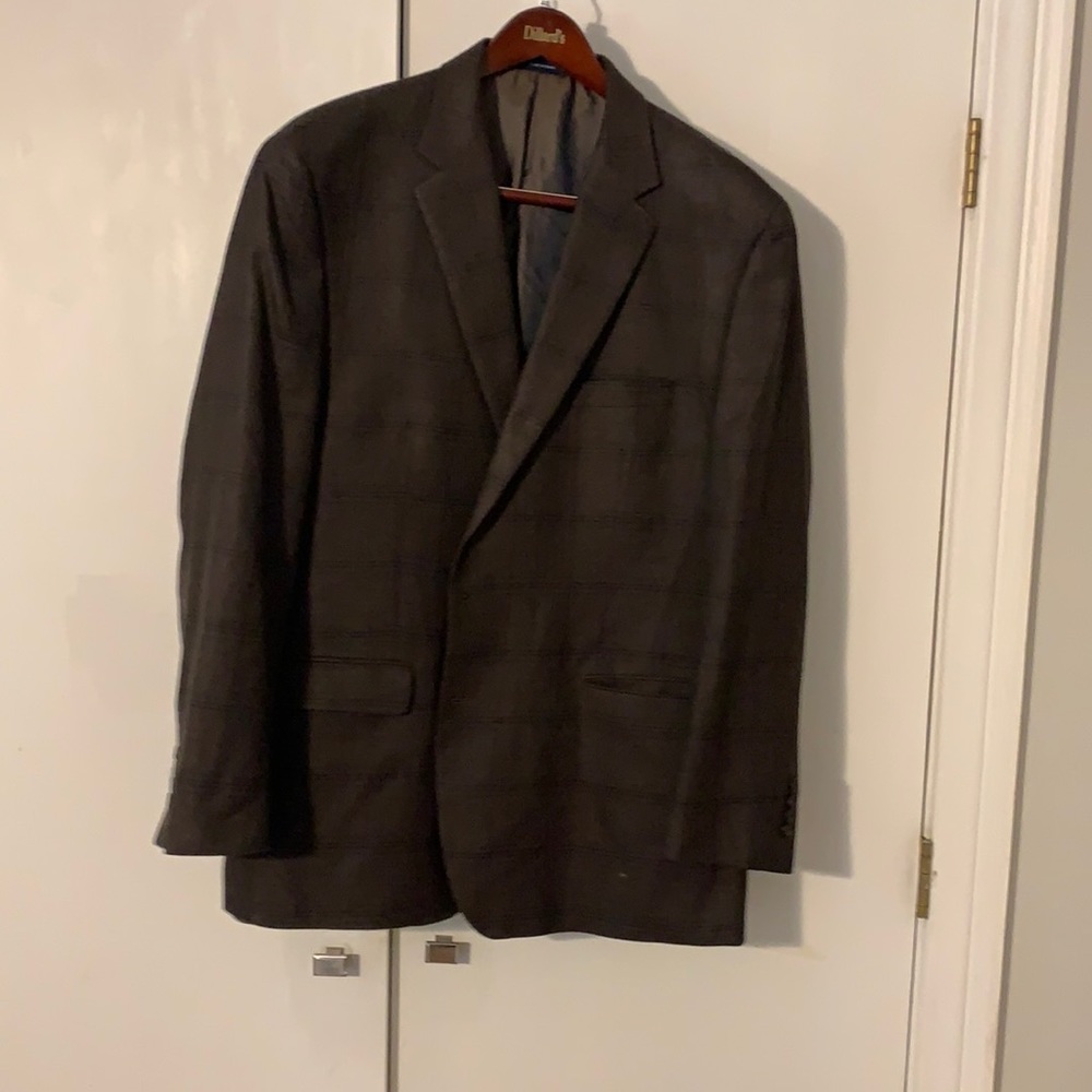 Brown check sports coat. Ralph Lauren
